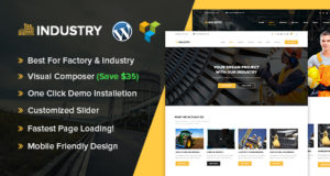 Industrie – Industrie & Fabrik WordPress-Thema