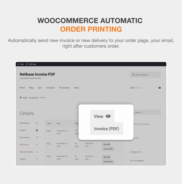 WooCommerce PDF Invoices Pro - 12