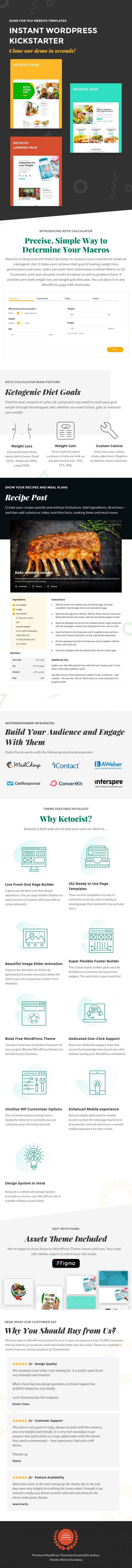 Ketocist - Keto Diet WordPress Theme - 1