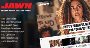 Jawn – Modernes WordPress News & Magazine Layout