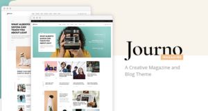 Journo – Kreatives Magazin & Blog-Thema