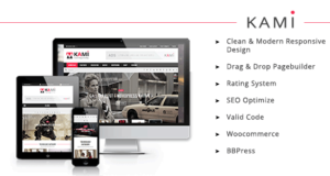 KAMI – Creative Magazine und Blog WordPress Template