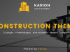 Karion - WordPress-Layout zum Bauen und Bauen