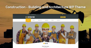 Konstruktion – Gebäude und Architektur WordPress Layout