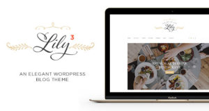 Lily – Blog für Blogger, Rezensenten WordPress Vorlage