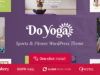 Machen Sie Yoga - Fitness Studio & Pilates Club WordPress Layout