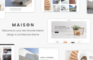 Maison – Modernes Thema für Innenarchitekten und Architekten