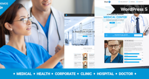 MedPlus – Medizin & Gesundheit WordPress Template
