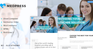 MedPress – Gesundheit & Medizin WordPress Vorlage