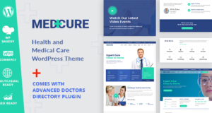 Medcure – WordPress-Template für Gesundheit und medizinische Versorgung