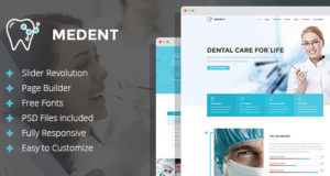 Medent – Zahnklinik WordPress-Thema