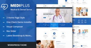 Medi Plus – WordPress-Vorlage für das Gesundheitswesen