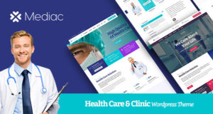 Mediac – Gesunder Service WordPress Layout