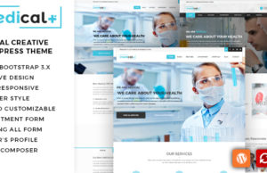 Medical Plus – Gesundheitswesen, Klinik WordPress Template
