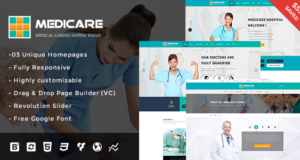 Medicare – Medizinisches und gesundheitsbezogenes WordPress-Template
