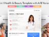 Mediclick - Medizinische Landing Page WordPress Template