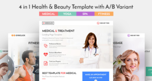 Mediclick – Medizinische Landing Page WordPress Template