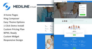 Mediline – Medizin & Gesundheit WordPress Template