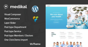 Medizinisches Gesundheitswesen WordPress Vorlage