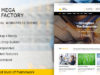Mega Factory - Industrielles WordPress-Layout