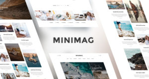 MiniMag – Magazin und Blog WordPress Layout