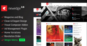 NewEdge – Responsive WordPress Magazine Layout