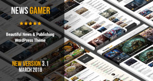 News Gamer – Ein Thema für die Veröffentlichung von Zeitungen