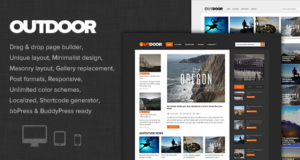 Outdoor – Responsive Adventure Blog und Magazin