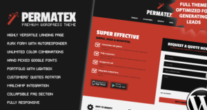 Permatex – Leads Generierung von WordPress Landing Page