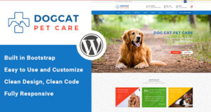 Pet Care – Veterinär-WordPress-Layout