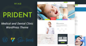 Prident – WordPress-Vorlage für medizinische und zahnmedizinische Kliniken