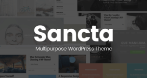 Sancta Creative Mehrzweck-WordPress-Layout