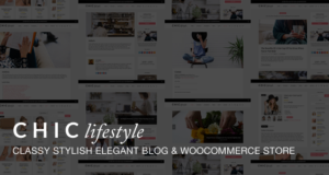 Schickes Responsive Blog & WooCommerce WordPress Layout