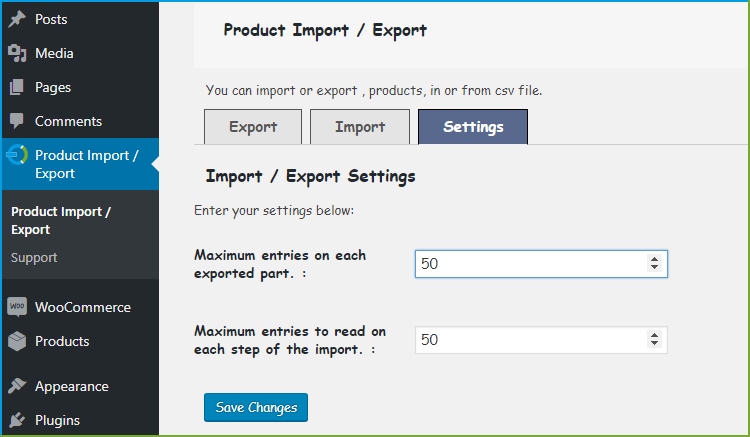 WooCommerce Produktimport Plugin
