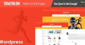 Triathlon – Sport- und Fitness-Responsive WordPress-Layout
