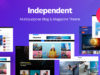 Unabhängig - Mehrzweck-Blog- und Magazinthema