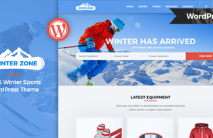 WinterZone – Ski & Wintersport WordPress Layout