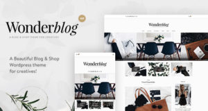 Wonderblog – Ein responsives WordPress Blog & Shop Template