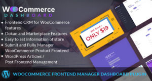 WooCommerce Frontend Dashboard Manager