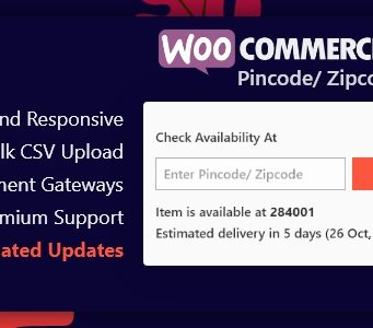 WooCommerce Pincode / Postleitzahl Checker