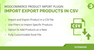 WooCommerce Product Import Plugin – Importieren Sie Exportprodukte in CSV