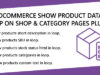 WooCommerce Produktdaten in Schleife im Shop & Category Pages Plugin anzeigen
