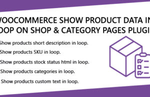 WooCommerce Produktdaten in Schleife im Shop & Category Pages Plugin anzeigen