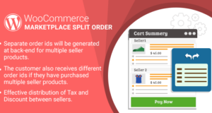 WordPress WooCommerce Marketplace Split Order Plugin