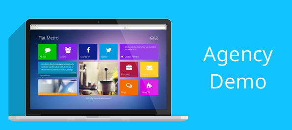 Flat Metro - Responsive WordPress Theme - 2