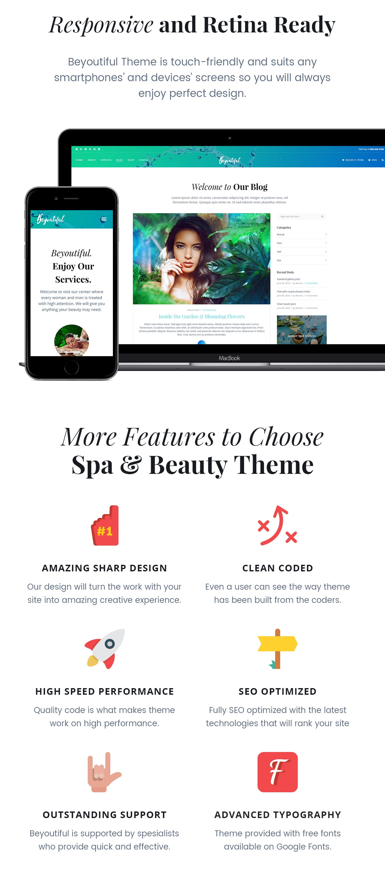 Spa Beauty und Friseursalon WordPress Theme - Beyoutiful - 5