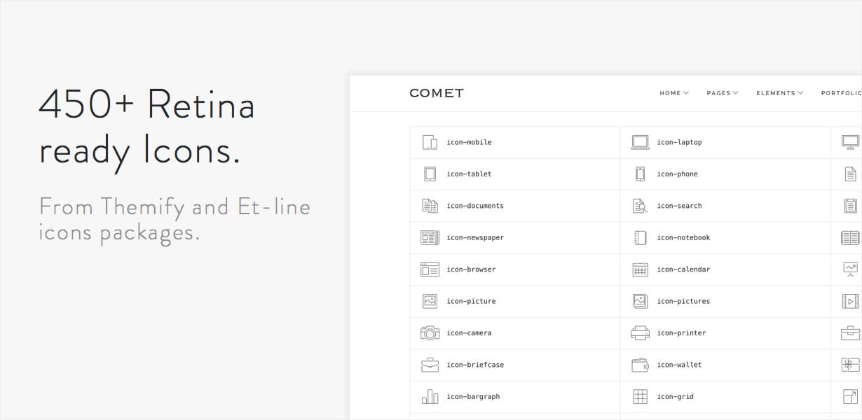 Comet - Kreatives Mehrzweck-WordPress-Theme - 13