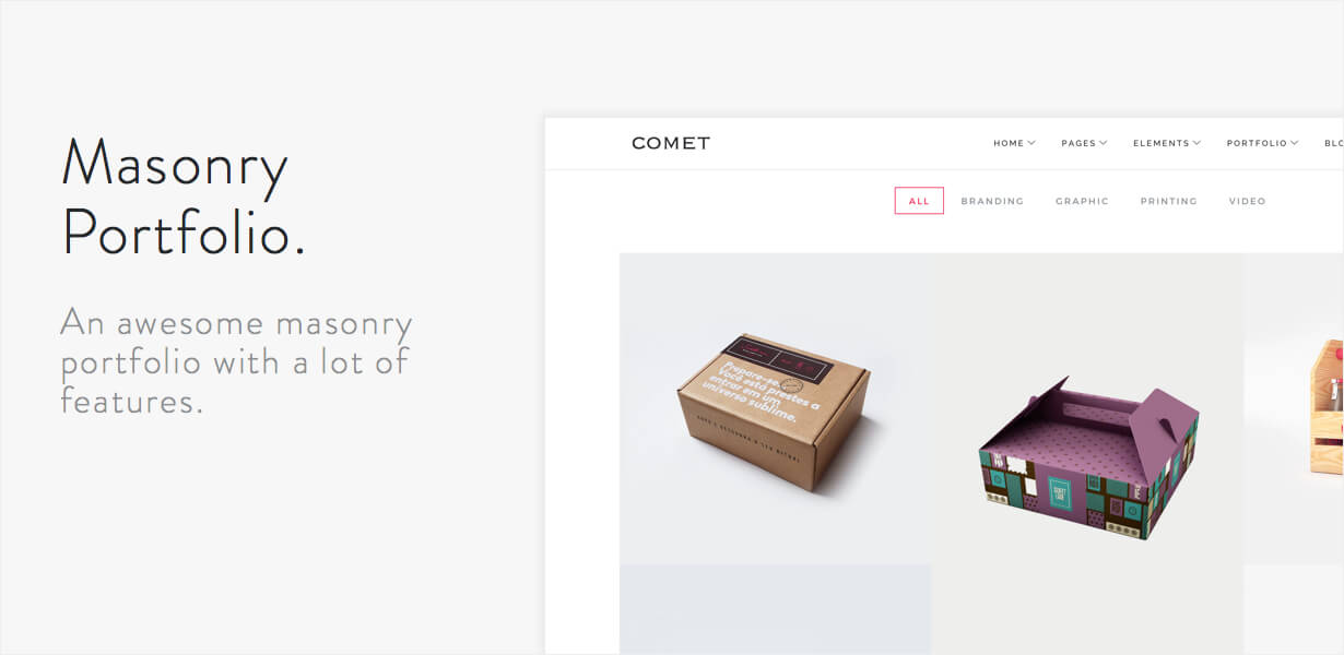 Komet - Kreatives Mehrzweck-WordPress-Theme - 7