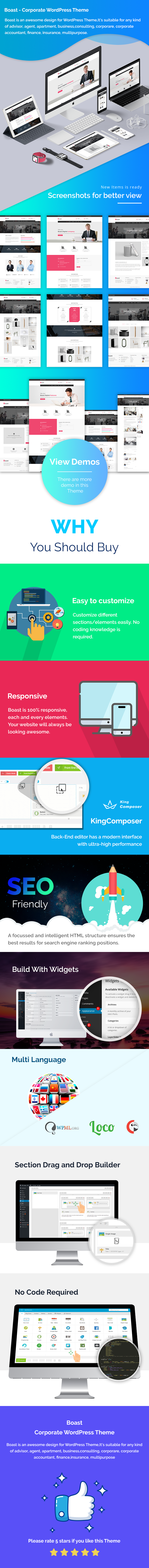 Prahlen - Corporate WordPress Theme