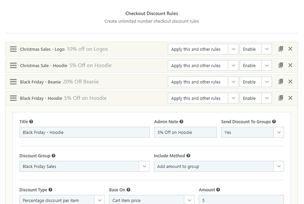 WooCommerce Checkout-Rabattmodul